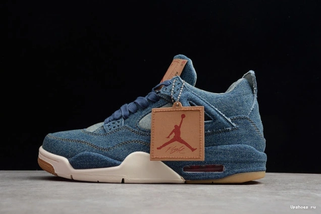 LEVI'S X AIR NIKE AO2571-401 DENIM JORDAN 4 0114